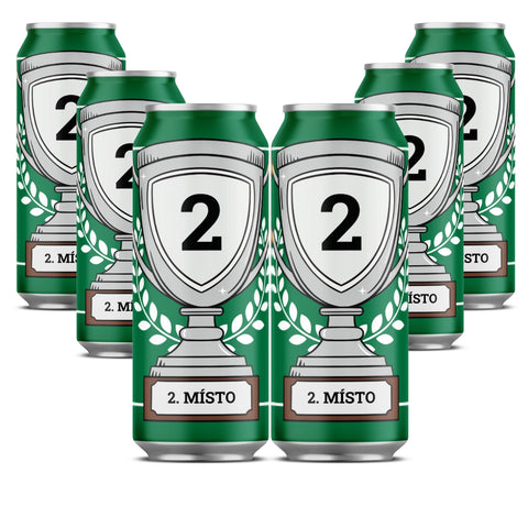 Pivní turnajová trofej 2. místo