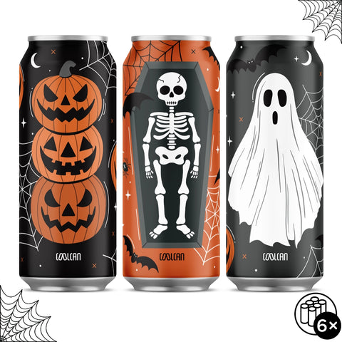 Halloweenský pivní set - 3 strašidelné designy