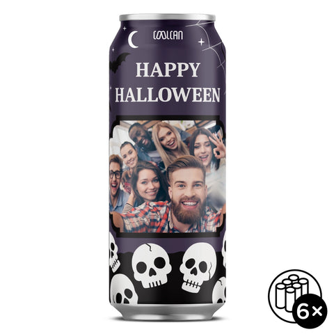 Překvapení na halloween (pivo s vlastní fotkou)