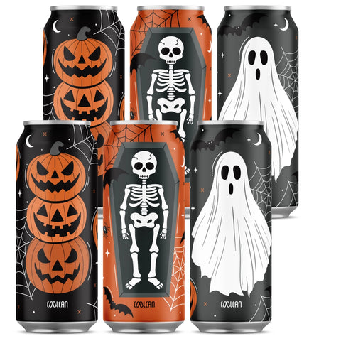 Halloweenský pivní set - 3 strašidelné designy