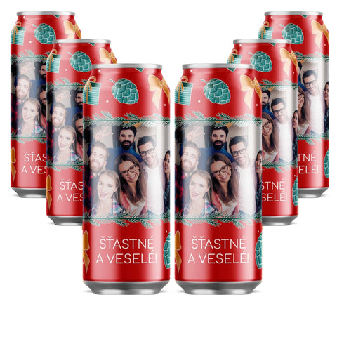 Pivní speciál v plechovce s vánočním potiskem