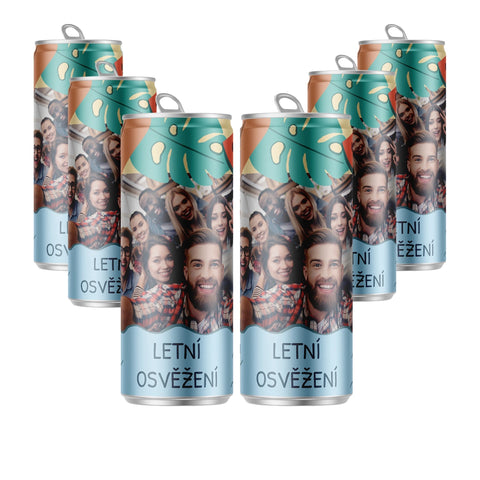 Letní energy drink s vlastním potiskem