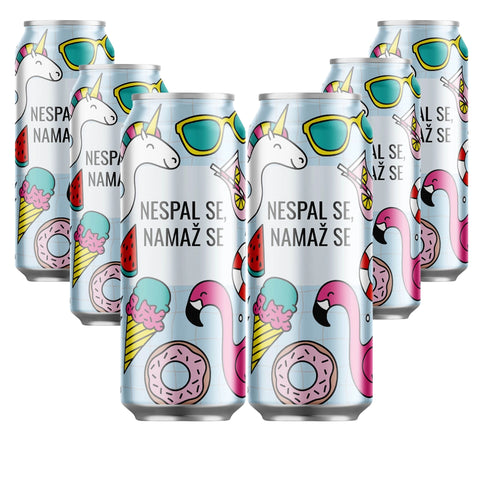 Pivo k bazénu s vlastním potiskem