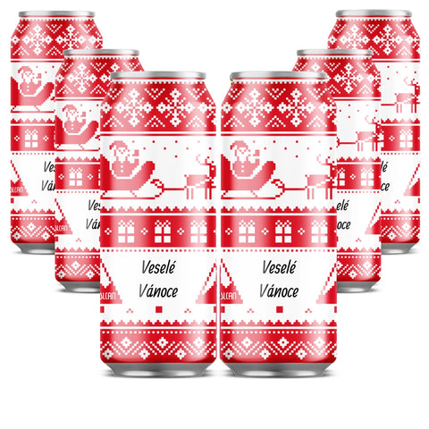 Vánoční pivo s přáním