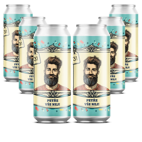 Pivo k narozeninám nejen pro chlapa