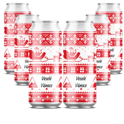 Vánoční pivo s přáním