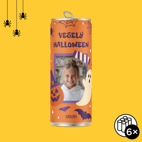 Limonáda s vlastní fotkou na Halloween