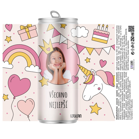Limonáda na dětskou oslavu holčička