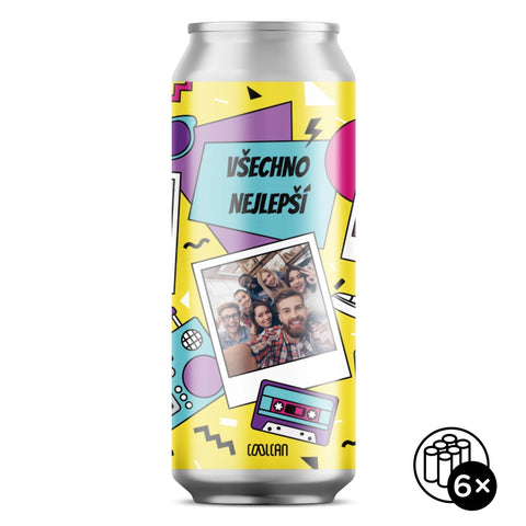 Pivo k narozeninám s vlastním potiskem