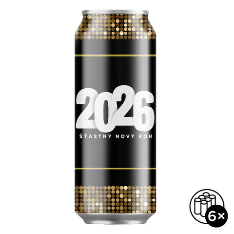 Pivo v originálním silvestrovském designu