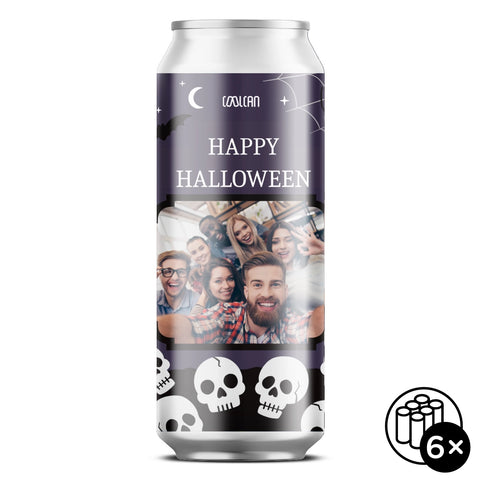 Překvapení na halloween (pivo s vlastní fotkou)