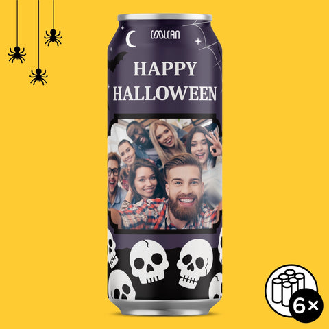 Překvapení na halloween (pivo s vlastní fotkou)