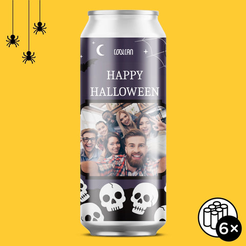 Překvapení na halloween (pivo s vlastní fotkou)